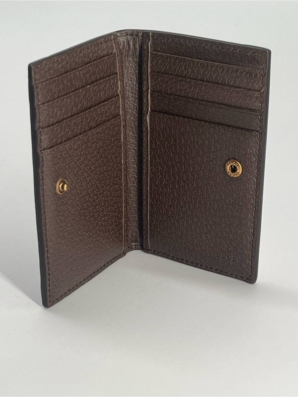 Gucci Ophidia  Card Case Wallet Blue/Red Calfskin - Picture 3 of 5